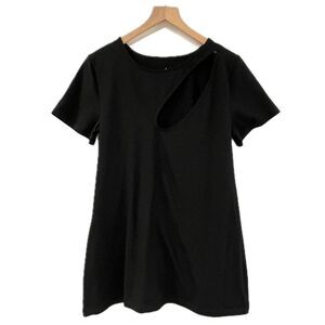 Torrid Black Cutout Top - Size 1X
